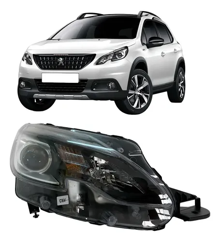Farol Peugeot 2008 Fume C/ Led Direito 2015 A 2022 Original Direito