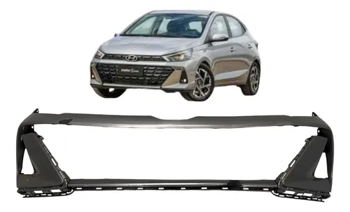 Parachoque Dianteiro Hyundai Hb20 2023 A 2025 Cinza