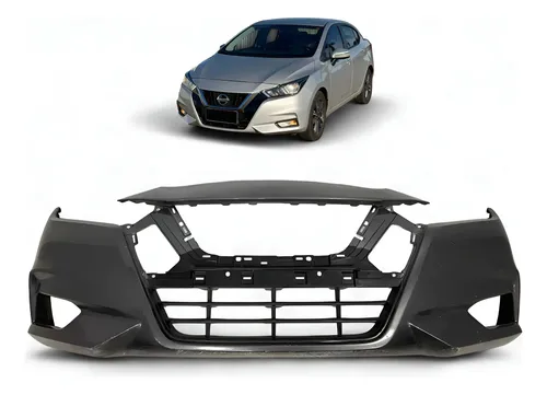 Parachoque Dianteiro Nissan Versa 2021 2022 2023 Original Cinza