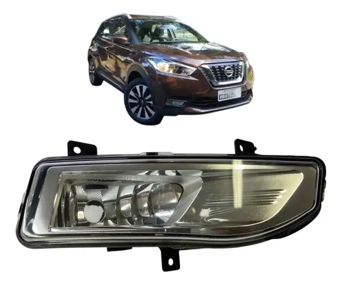 Farol De Milha Direito Nissan Kicks 2015 A 2019 Original Transparente