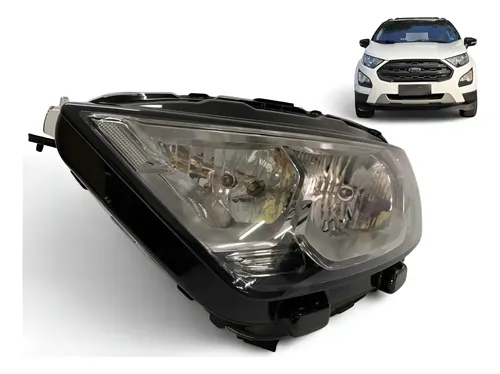 Farol Ford Ecosport Sem Led Esquerdo 2018 2019 2020 2021 Ori Esquerdo/motorista