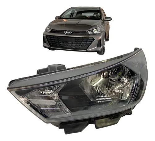 Farol Esquerdo Hyundai Hb20 2023 2024 2025 Usado Original Esquerdo/motorista
