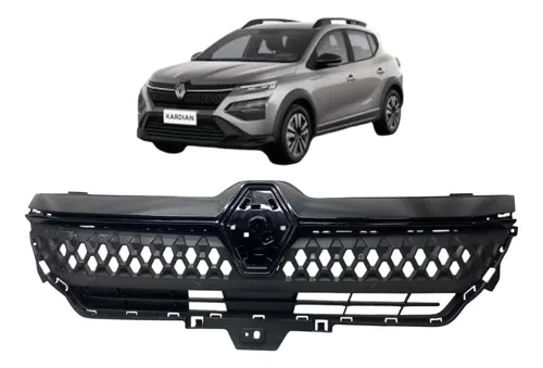 Grade Superior Renault Kardian 2024 A 2025 Preto Brilhante
